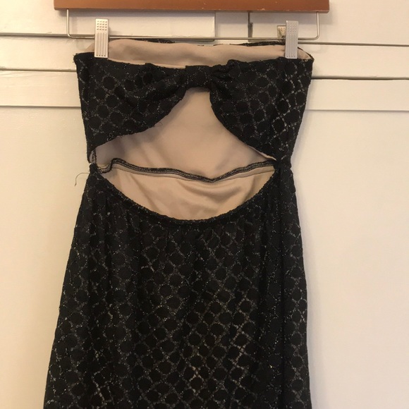 Strapless black dress - Picture 3 of 3